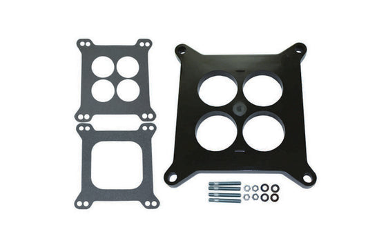 Specialty Products Company Carburetor Adapter - 0.5 in Thick - 4 Hole - Carter AFB to Square Bore - Gaskets / Hardware