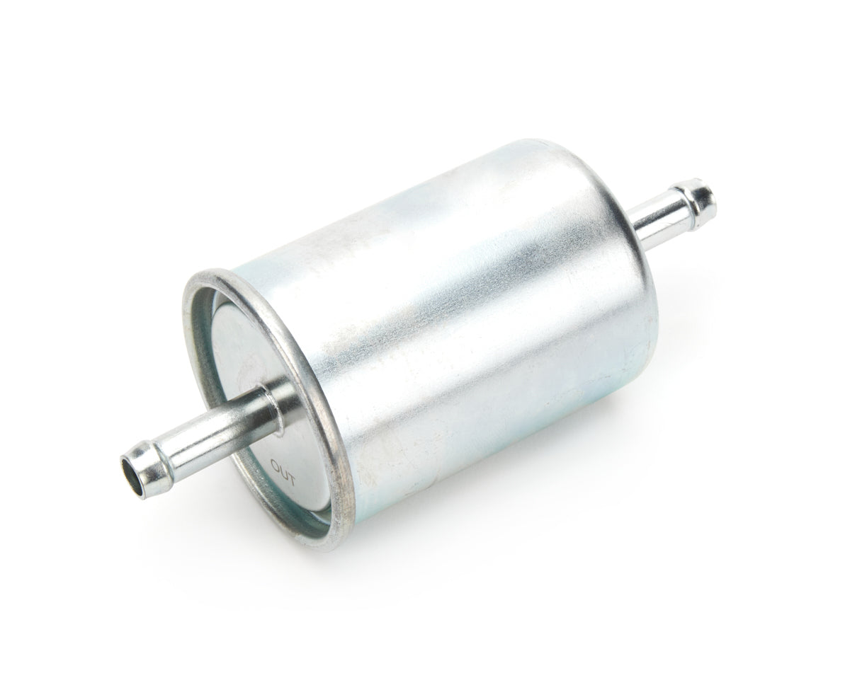 Specialty Products Company Fuel Filter - In-Line - 5 Micron - Paper Element - 3/8 in Hose Barb Inlet - 3/8 in Hose