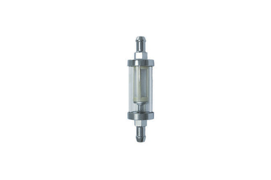 Specialty Products Company Fuel Filter - In-Line - Stainless Mesh - 5/16 in Hose Barb Inlet - 5/16 in Hose Barb Outlet