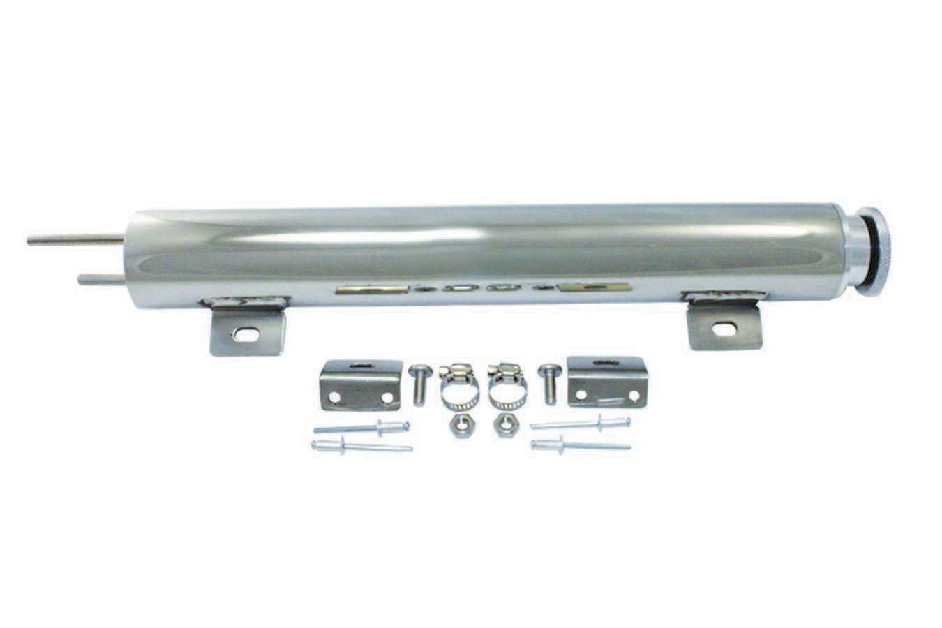 Specialty Products Company Overflow Tank - 26 oz - 17 in Tall - 2 in Diameter - 1/4 in Hose Barb Inlet - 1/4 in Hose