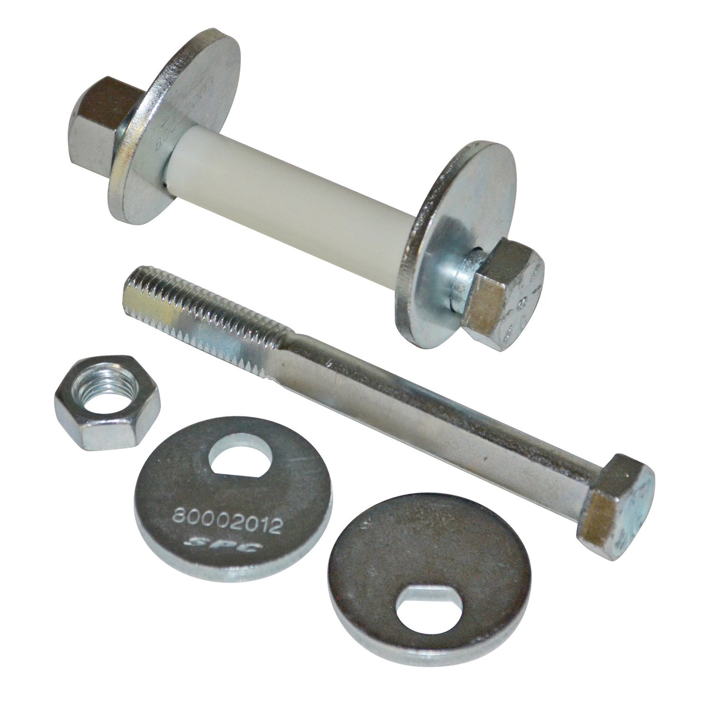 Spc Performance Caster / Camber Bolt - 5/8-11 in / 14 mm x 2 Thread - Steel - Zinc Oxide - Toyota Midsize SUV / Truck