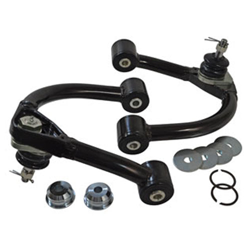 Spc Performance Control Arm - Tubular - Adjustable - Upper - Steel / Rubber Bushings - Steel - Black Paint - Toyota