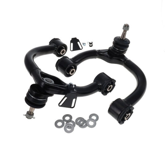 Spc Performance Control Arm - Tubular - Adjustable - Upper - Steel / Rubber Bushings - Steel - Black Powder Coat -