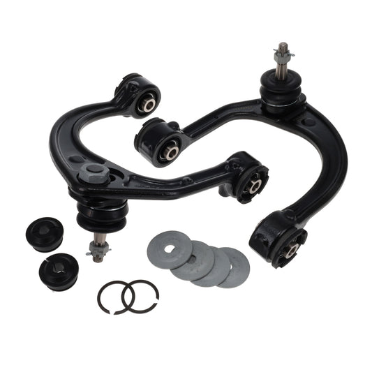 Spc Performance Control Arm - Stamped - Adjustable Caster / Camber - Upper - Steel / Rubber Bushings - Steel - Black