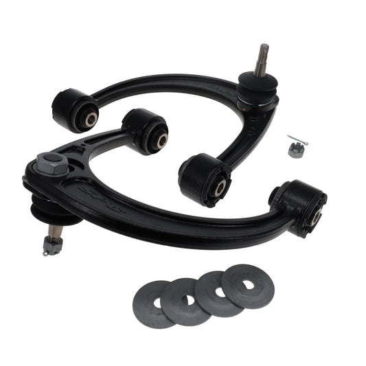 Spc Performance Control Arm - Stamped - Adjustable Caster / Camber - Upper - Steel / Rubber Bushings - Steel - Black