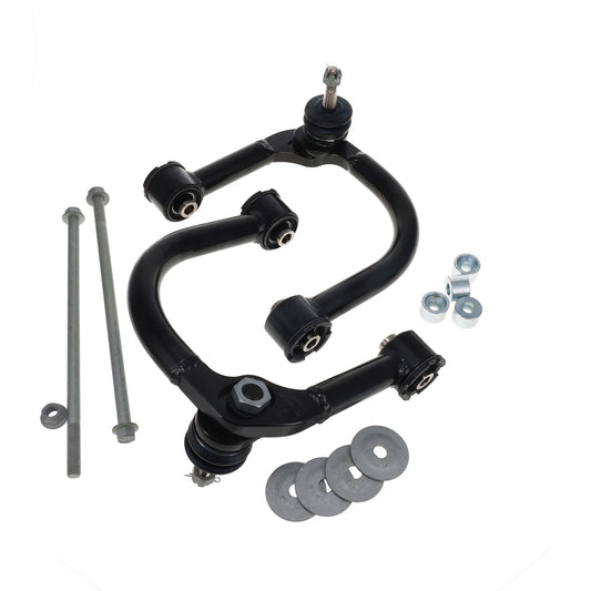 Spc Performance Control Arm - Tubular - Adjustable - Upper - Steel / Rubber Bushings - Steel - Black Powder Coat -