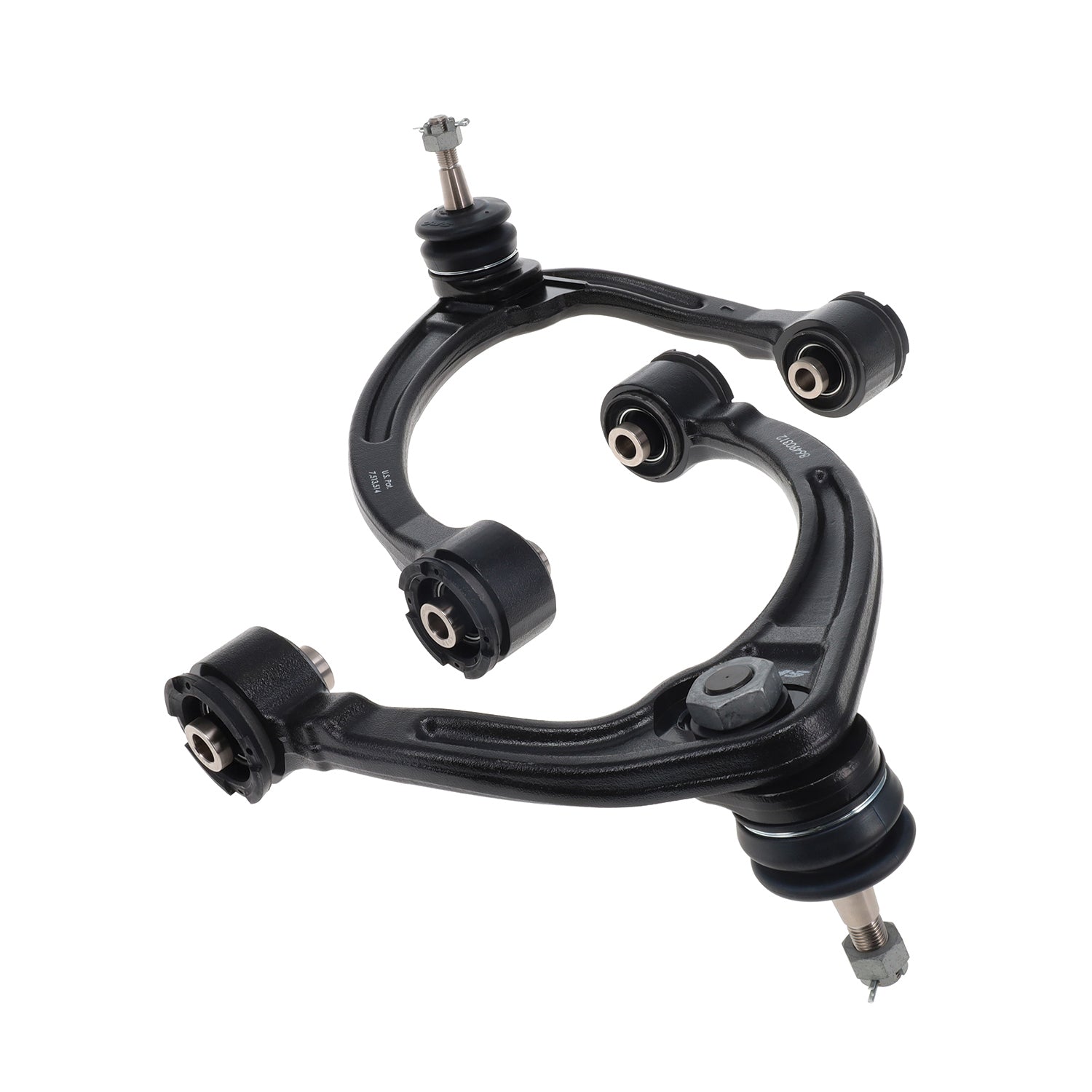 Spc Performance Control Arm - Stamped - Adjustable - Upper - Steel / Rubber Bushings - Steel - Black Powder Coat - GM