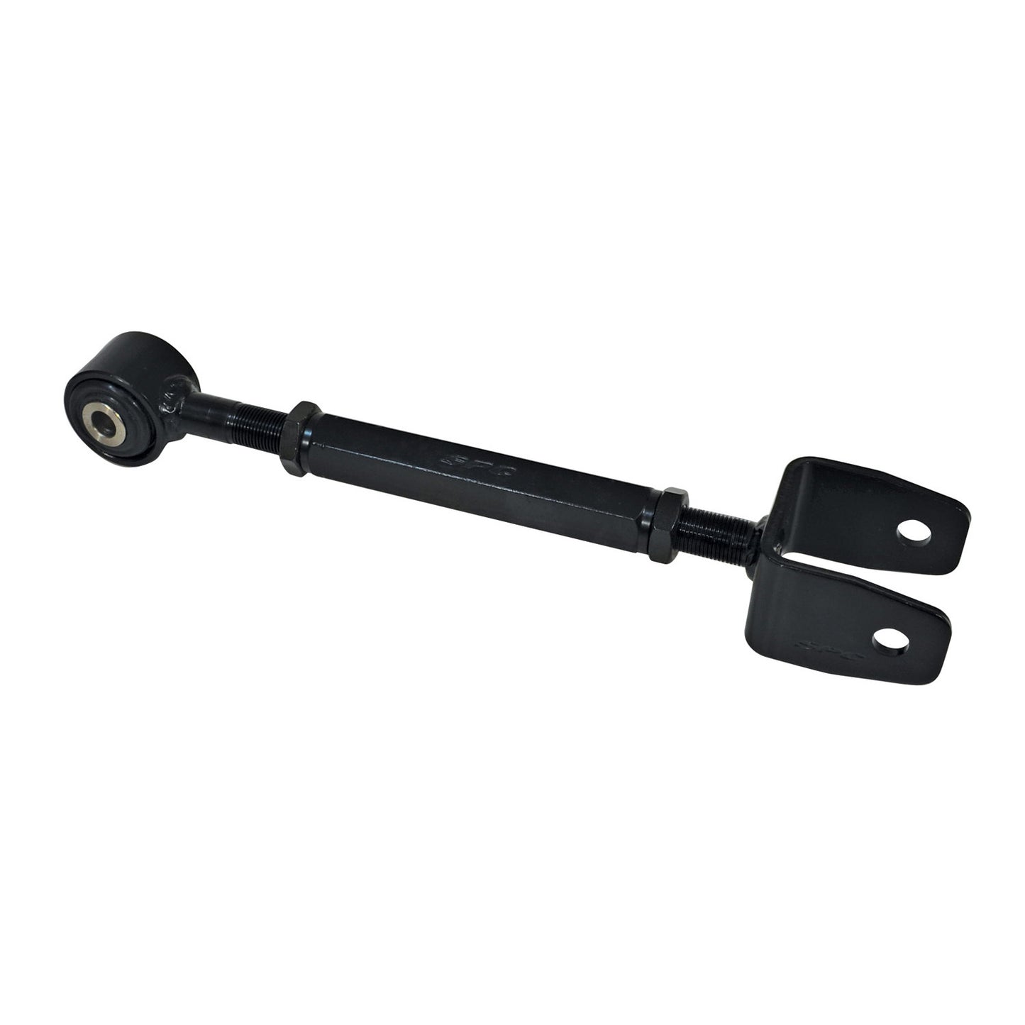 Spc Performance Camber Arm - Tubular - Adjustable - Upper - Rubber / Steel Bushing - Steel - Black Paint - Mopar