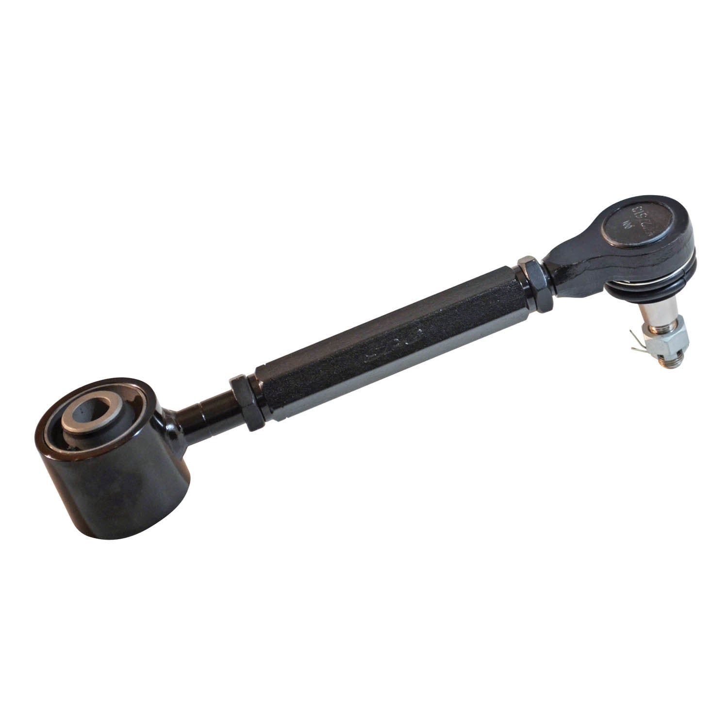 Spc Performance Camber Arm - Tubular - Adjustable - Upper - Rubber / Steel Bushing - Steel - Black Paint - Ford