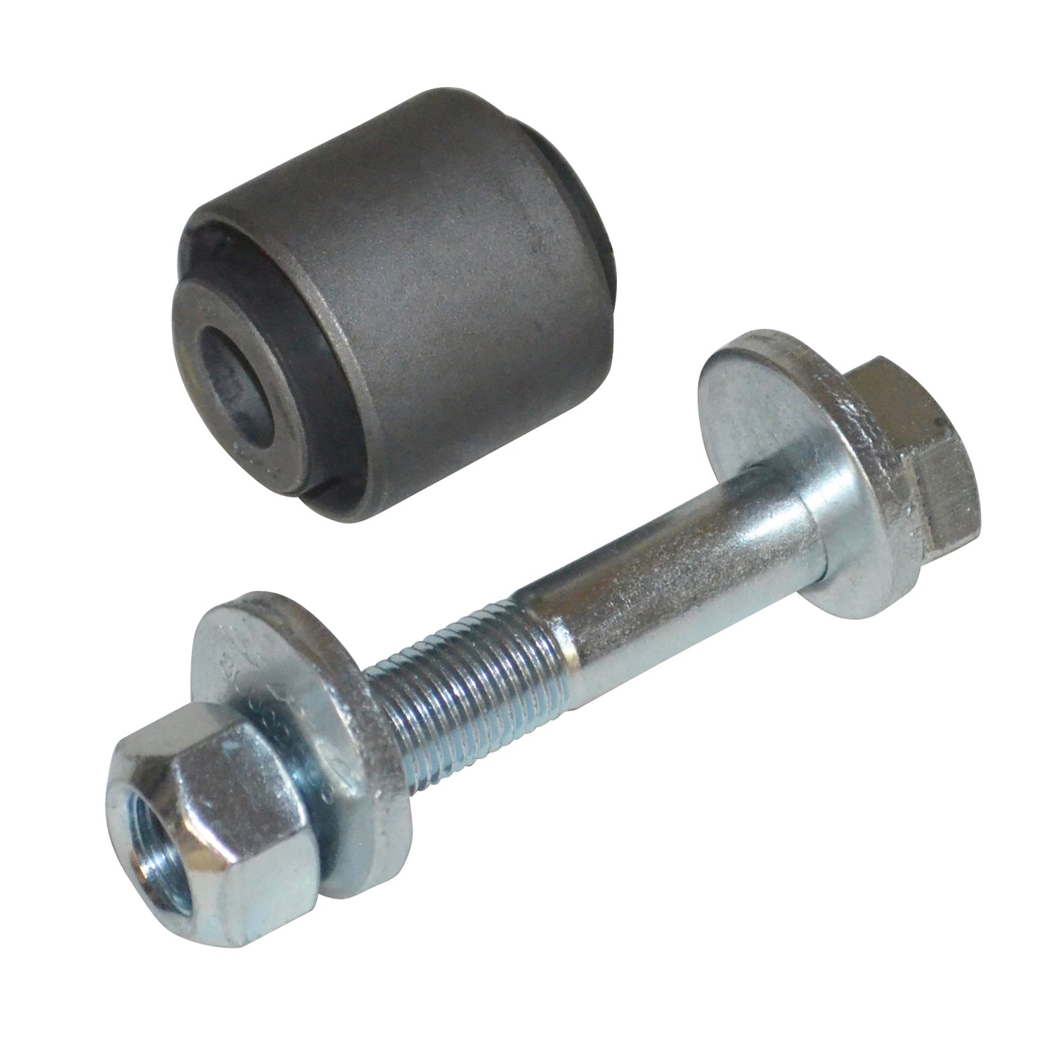 Spc Performance Toe Bolt - 14 mm x 1.5 Thread - Rear - Bushing Included - Steel - Zinc Oxide - Subaru 2000-10 - Kit