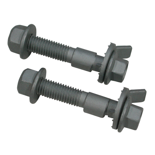 Spc Performance Camber Bolt - EZ Cam XR - 15 mm Replacement Bolts - Steel - Gray Chromate - Pair