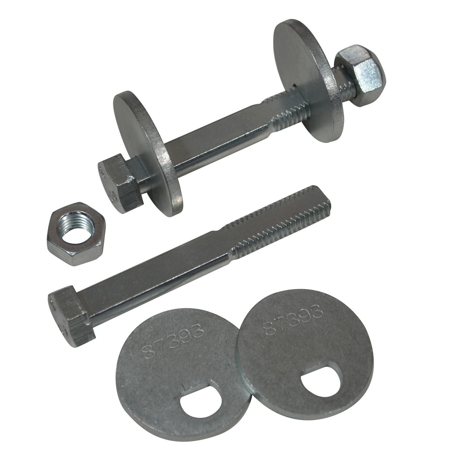 Spc Performance Caster / Camber Bolt - 14 mm x 2 Thread - Steel - Zinc Oxide - GM Fullsize SUV / Truck 1988-2005 - Pair