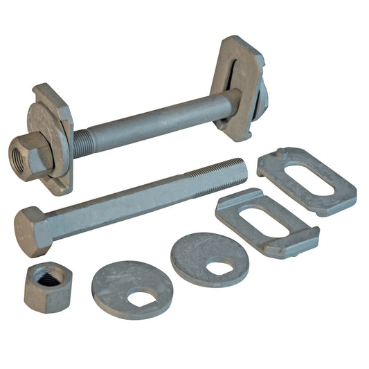 Spc Performance Caster / Camber Bolt - 18 mm x 1.5 Thread - Steel - Zinc Oxide - Ford Fullsize SUV / Truck 2002-25 -