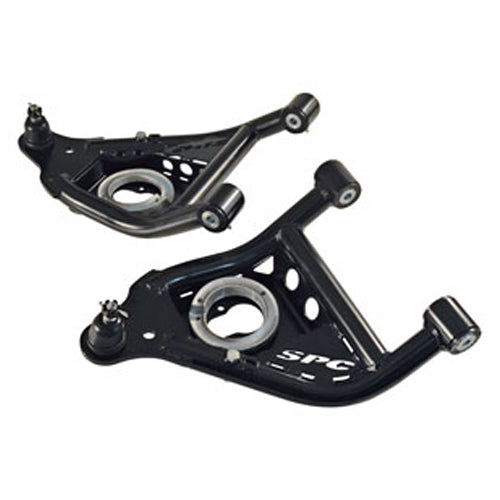 Spc Performance Control Arm - Tubular - Lower - Steel / Plastic Bushings - Steel - Black Paint - GM F-Body 1967-69 -