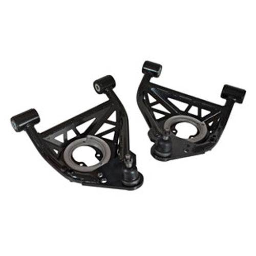 Spc Performance Control Arm - Tubular - Lower - Steel / Plastic Bushings - Steel - Black Paint - GM Compact Truck