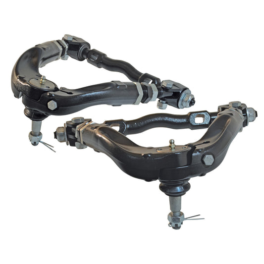 Spc Performance Control Arm - Tubular - Upper - Adjustable - Screw-In Ball Joint - Steel - Black Paint - Ford Mustang