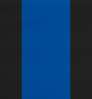 Satin Stretch 2-Tone Grabber color swatch — Blue with Black sides