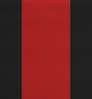 Satin Stretch 2-Tone color swatch — Red with Black sides