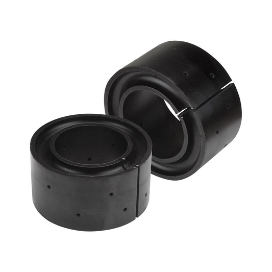 Supersprings Coil Spring Insert - 6.250 in OD - 1.950 in Tall - Polyurethane - Black - Various Applications - Pair