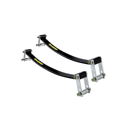 Supersprings Helper Spring Kit - SuperSprings - Self Adjusting - Stock Height - Rear - Steel - Black Powder Coat -