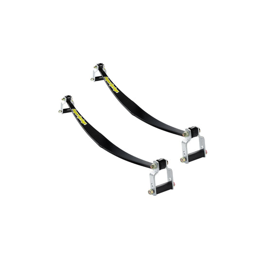 Supersprings Helper Spring Kit - SuperSprings - Self Adjusting - Stock Height - Rear - Steel - Black Powder Coat -