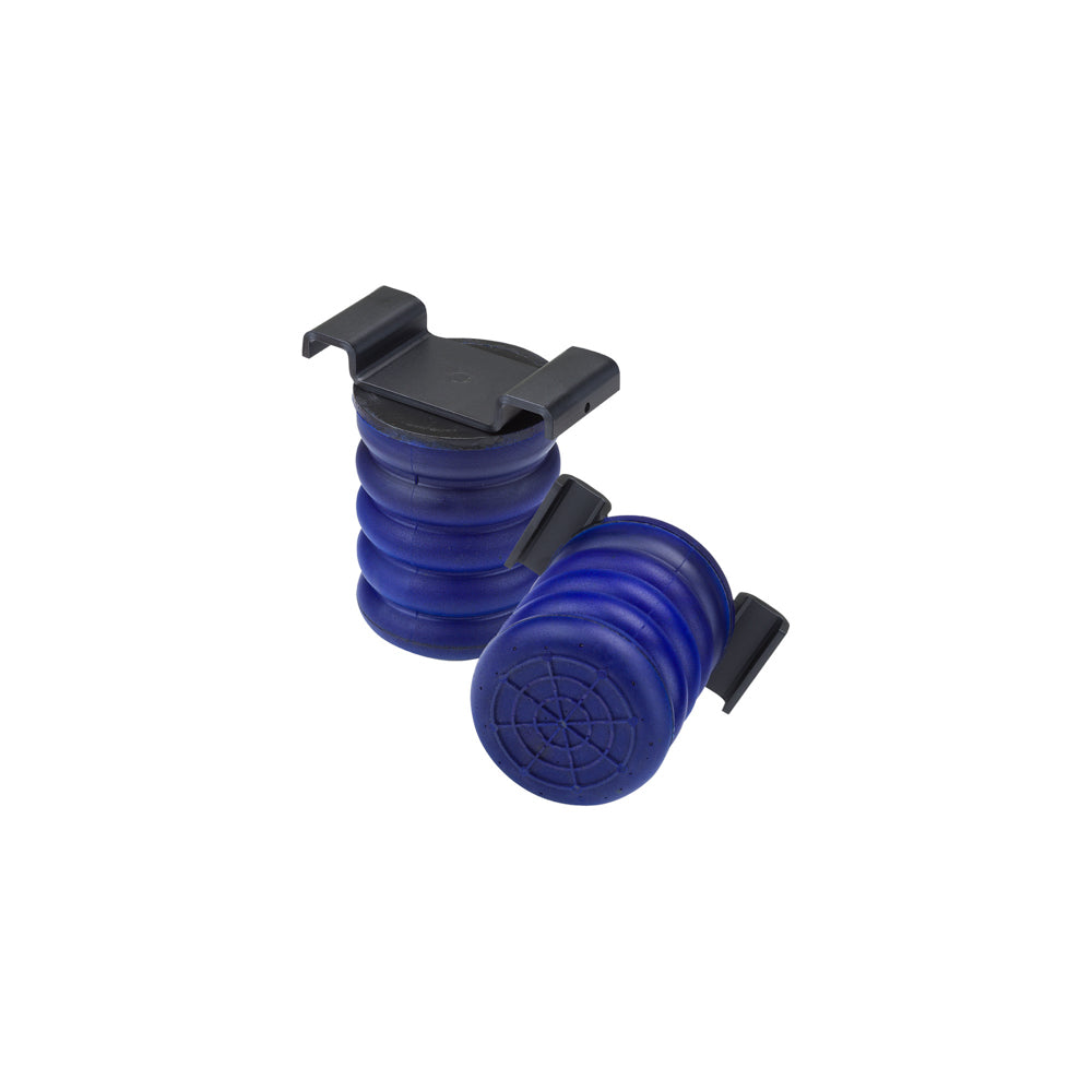 Supersprings Bump Stop - SumoSprings - OEM Style - 4 in OD - 5 in Tall - Bolt-On - 40 gr - Rear - Polyurethane - Blue