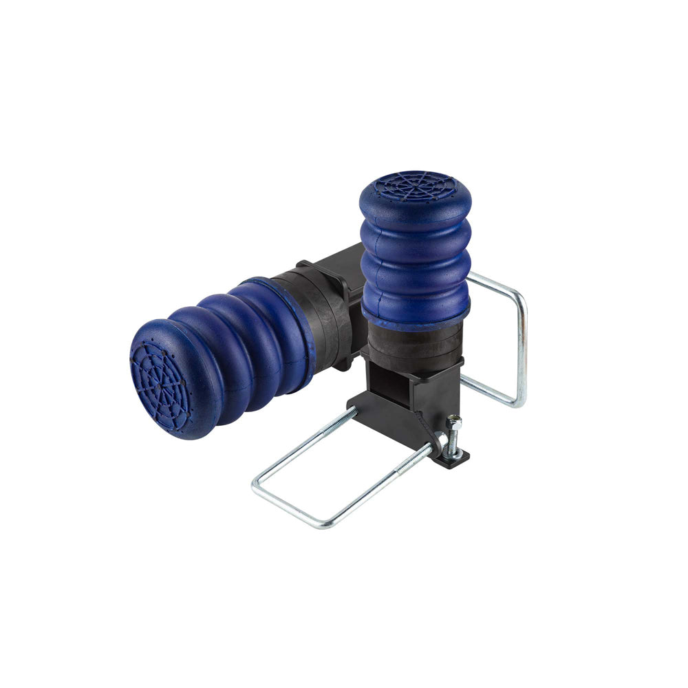 Supersprings Helper Spring Kit - SumoSprings - OEM Style - 3 in OD - 4 in Tall - Bolt-On - 40 gr - Relocation Bracket