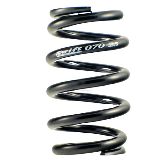 Swift Springs Coil Spring - Coil-Over - Barrel - 2.5 in ID - 7 in Length - 700 lb/in Spring Rate - Steel - Black