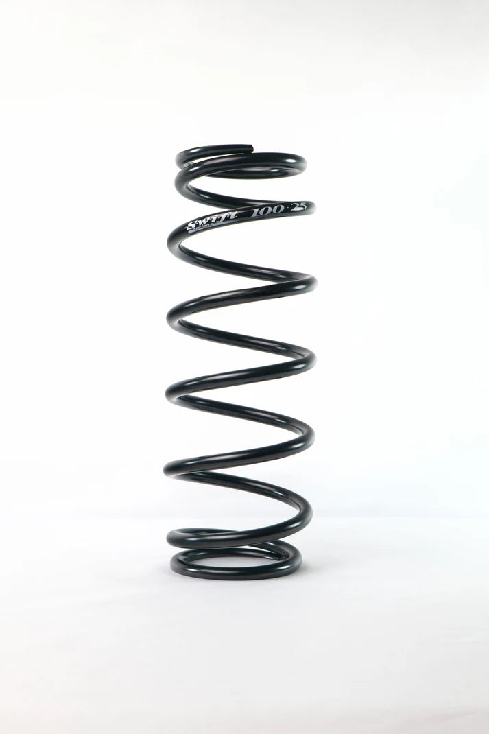 Swift Springs Coil Spring - Coil-Over - Barrel - 2.5 in ID - 10 in Length - 80 lb/in Spring Rate - Steel - Black