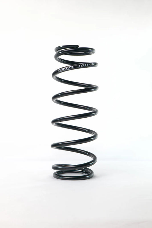 Swift Springs Coil Spring - Coil-Over - Barrel - 2.5 in ID - 10 in Length - 80 lb/in Spring Rate - Steel - Black