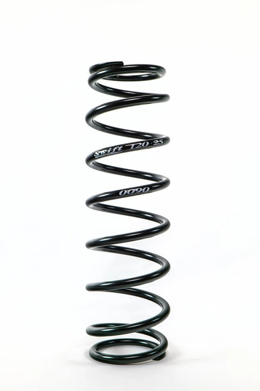 Swift Springs Coil Spring - Coil-Over - Barrel - 2.5 in ID - 12 in Length - 90 lb/in Spring Rate - Steel - Black