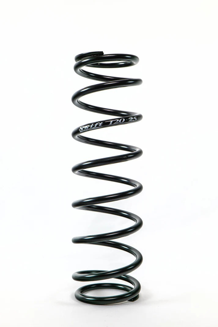 Swift Springs Coil Spring - Coil-Over - Barrel - 2.5 in ID - 12 in Length - 135 lb/in Spring Rate - Steel - Black