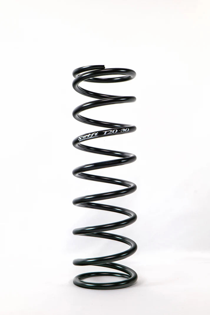 Swift Springs Coil Spring - Coil-Over - 3 in ID - 12 in Length - 700 lb/in Spring Rate - Steel - Black Powder Coat -