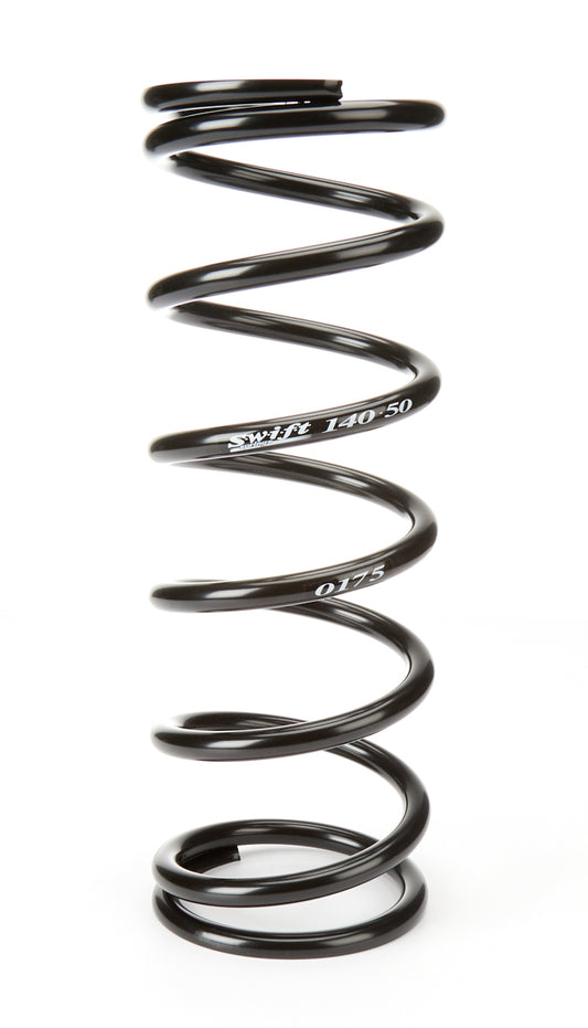 Swift Springs Coil Spring - Conventional - 5 in OD - 14 in Length - 175 lb/in Spring Rate - Rear - Steel - Black