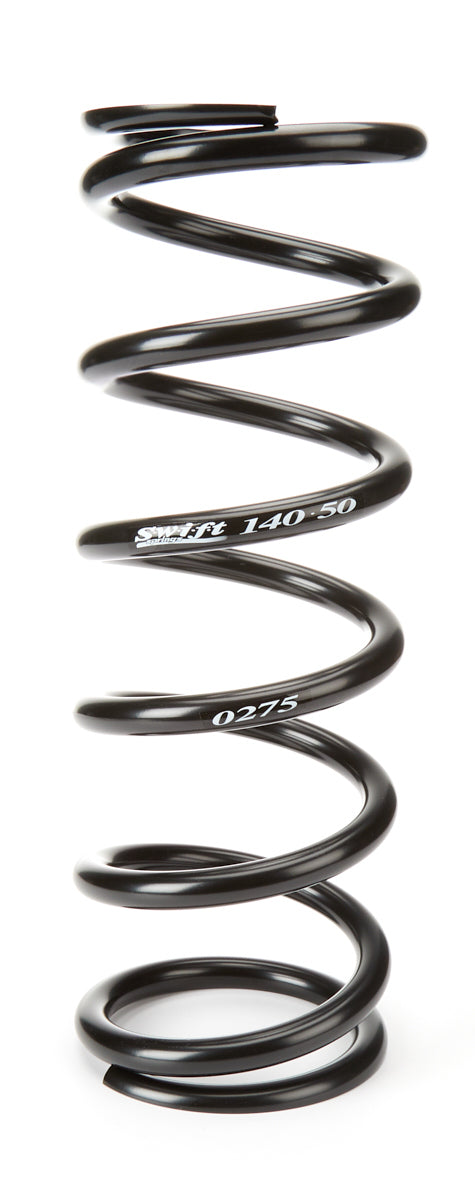 Swift Springs Coil Spring - Conventional - 5 in OD - 14 in Length - 275 lb/in Spring Rate - Rear - Steel - Black