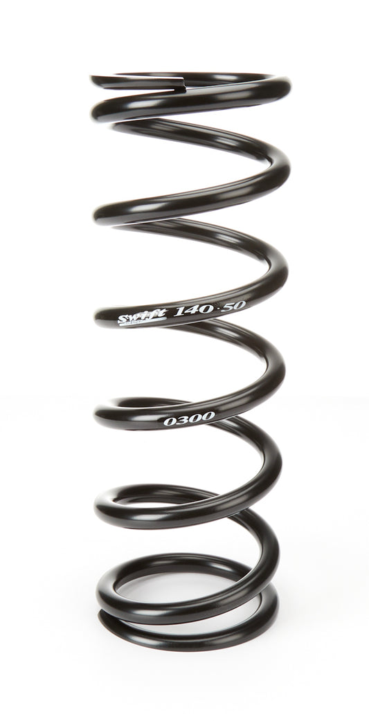 Swift Springs Coil Spring - Conventional - 5 in OD - 14 in Length - 300 lb/in Spring Rate - Rear - Steel - Black