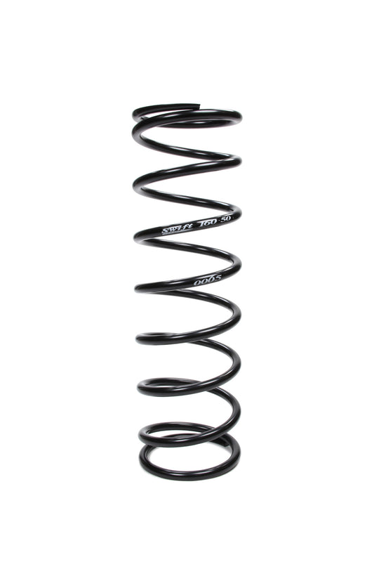 Swift Springs Coil Spring - Conventional - 5 in OD - 16 in Length - 65 lb/in Spring Rate - Steel - Black Powder Coat -