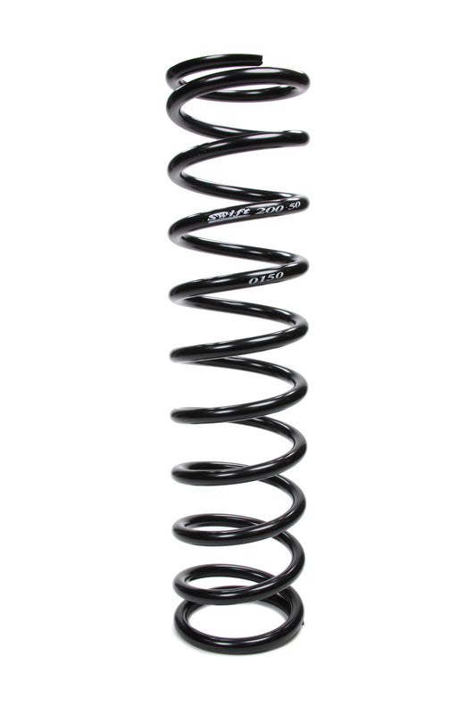 Swift Springs Coil Spring - Conventional - 5 in OD - 20 in Length - 150 lb/in Spring Rate - Rear - Steel - Black