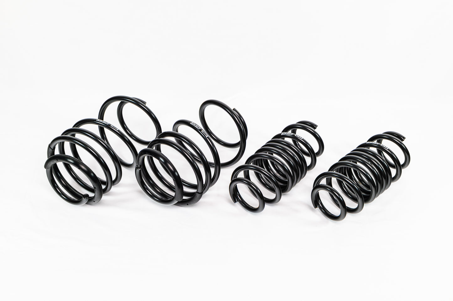 Swift Springs Suspension Spring Kit - Spec-R - Lowering - Front / Rear - Steel - Black Powder Coat - Honda Civic