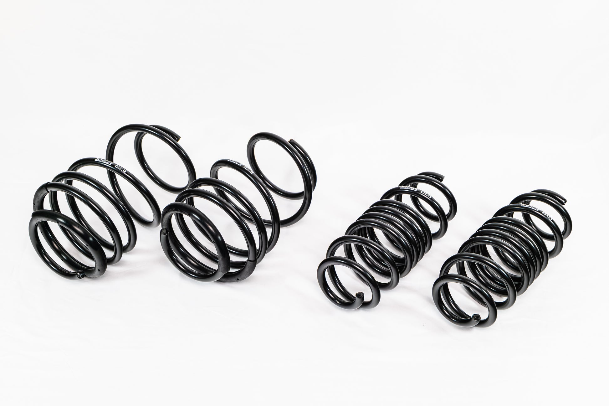 Swift Springs Suspension Spring Kit - Spec-R - Lowering - Front / Rear - Steel - Black Powder Coat - Acura Integra