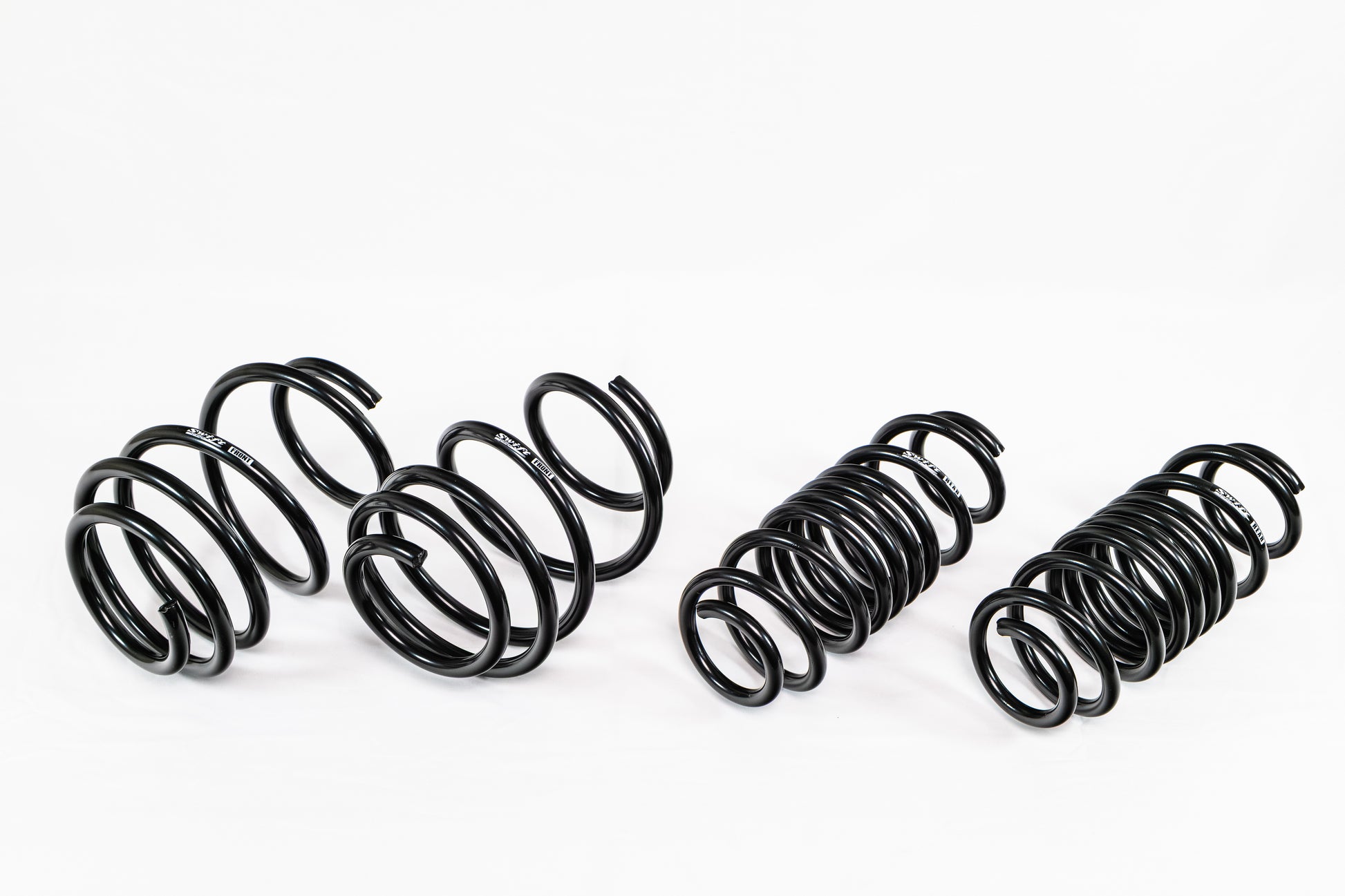Swift Springs Suspension Spring Kit - Spec-R - Lowering - Front / Rear - Steel - Black Powder Coat - Acura Integra