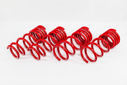 Swift Springs Suspension Spring Kit - Sport - Lowering - Front / Rear - Steel - Red Powder Coat - Infiniti G37 2009-15