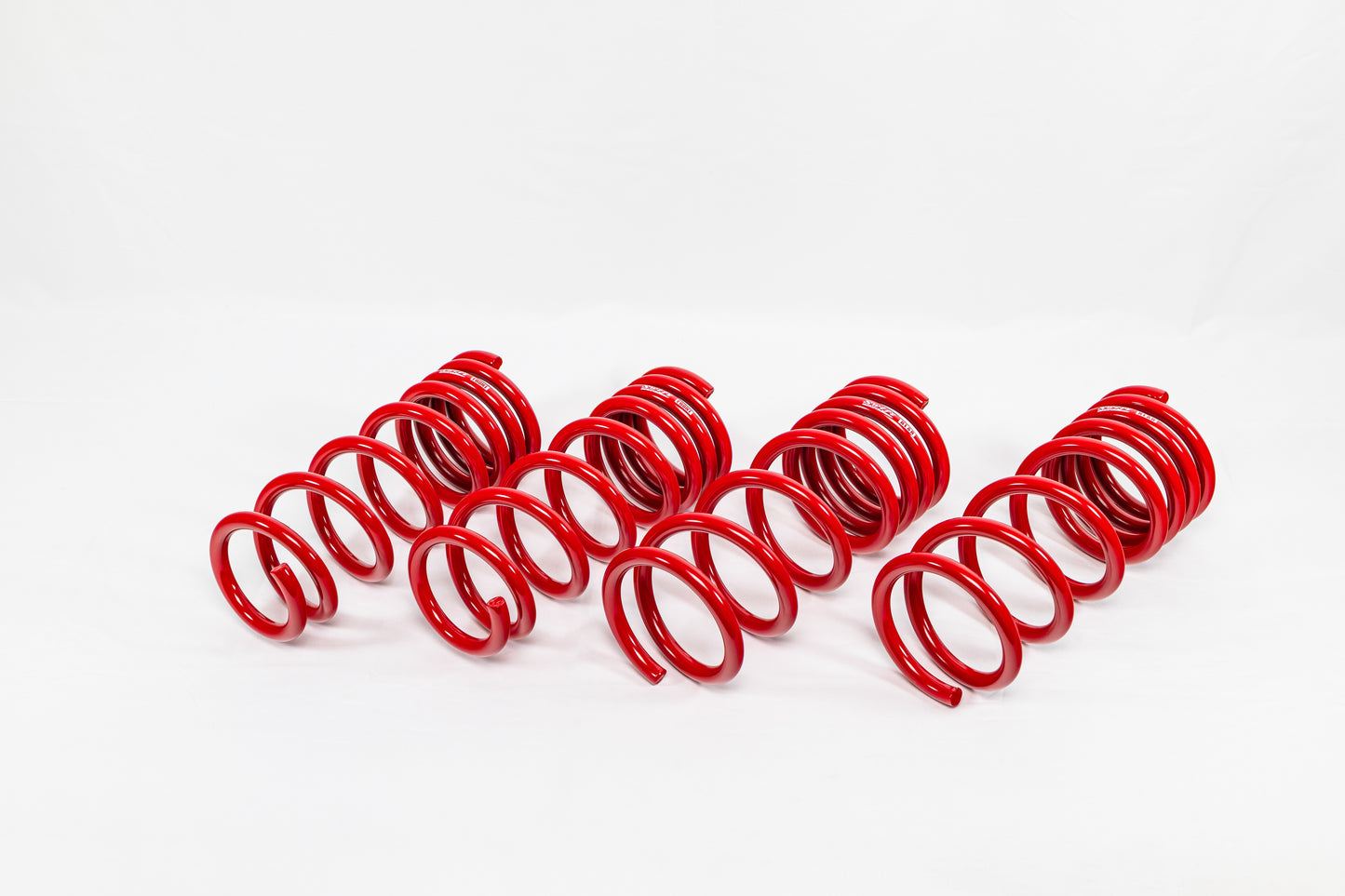 Swift Springs Suspension Spring Kit - Sport - Lowering - Front / Rear - Steel - Red Powder Coat - Infiniti G35 / G37