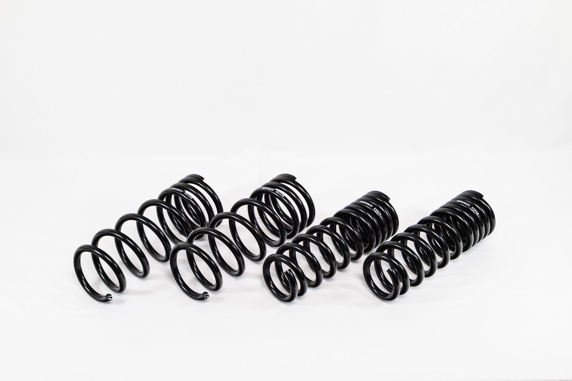 Swift Springs Suspension Spring Kit - Spec-R - Lowering - Front / Rear - Steel - Black Powder Coat - Lexus IS 500