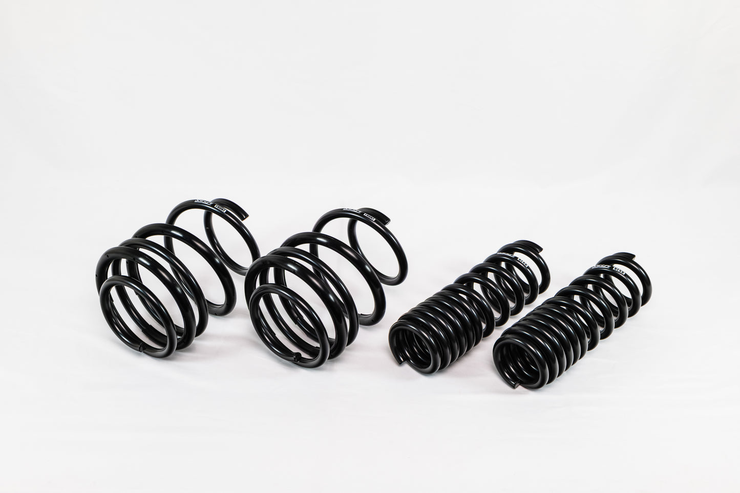 Swift Springs Suspension Spring Kit - Spec-R - Lowering - Front / Rear - Steel - Black Powder Coat - BMW M4 2015-20 -