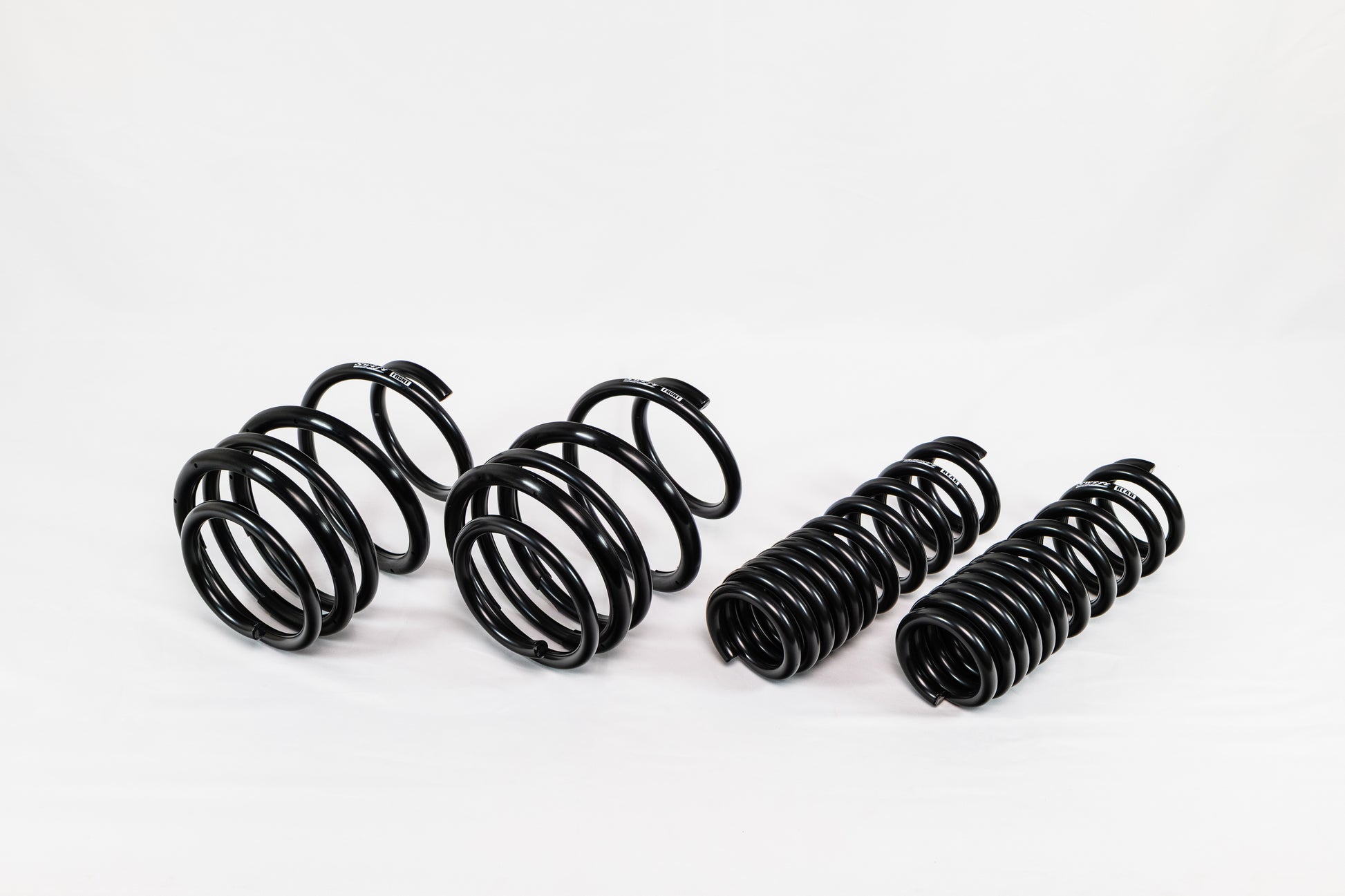 Swift Springs Suspension Spring Kit - Spec-R - Lowering - Front / Rear - Steel - Black Powder Coat - BMW M4 2015-20 -
