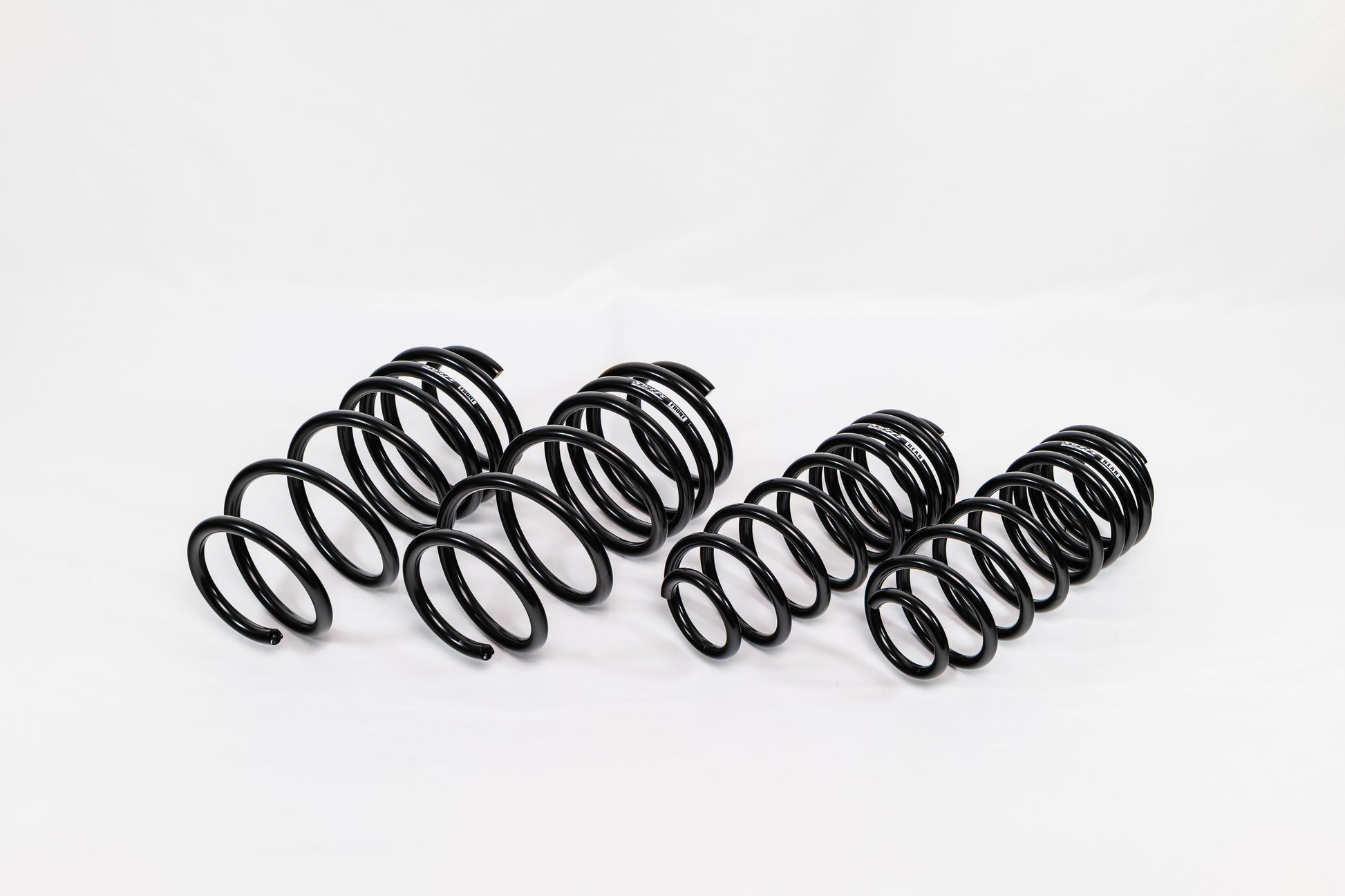 Swift Springs Suspension Spring Kit - Spec-R - Lowering - Front / Rear - Steel - Black Powder Coat - Ford Fiesta