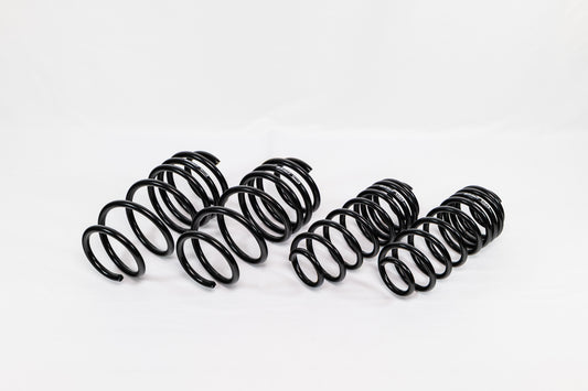 Swift Springs Suspension Spring Kit - Spec-R - Lowering - Front / Rear - Steel - Black Powder Coat - Ford Fiesta