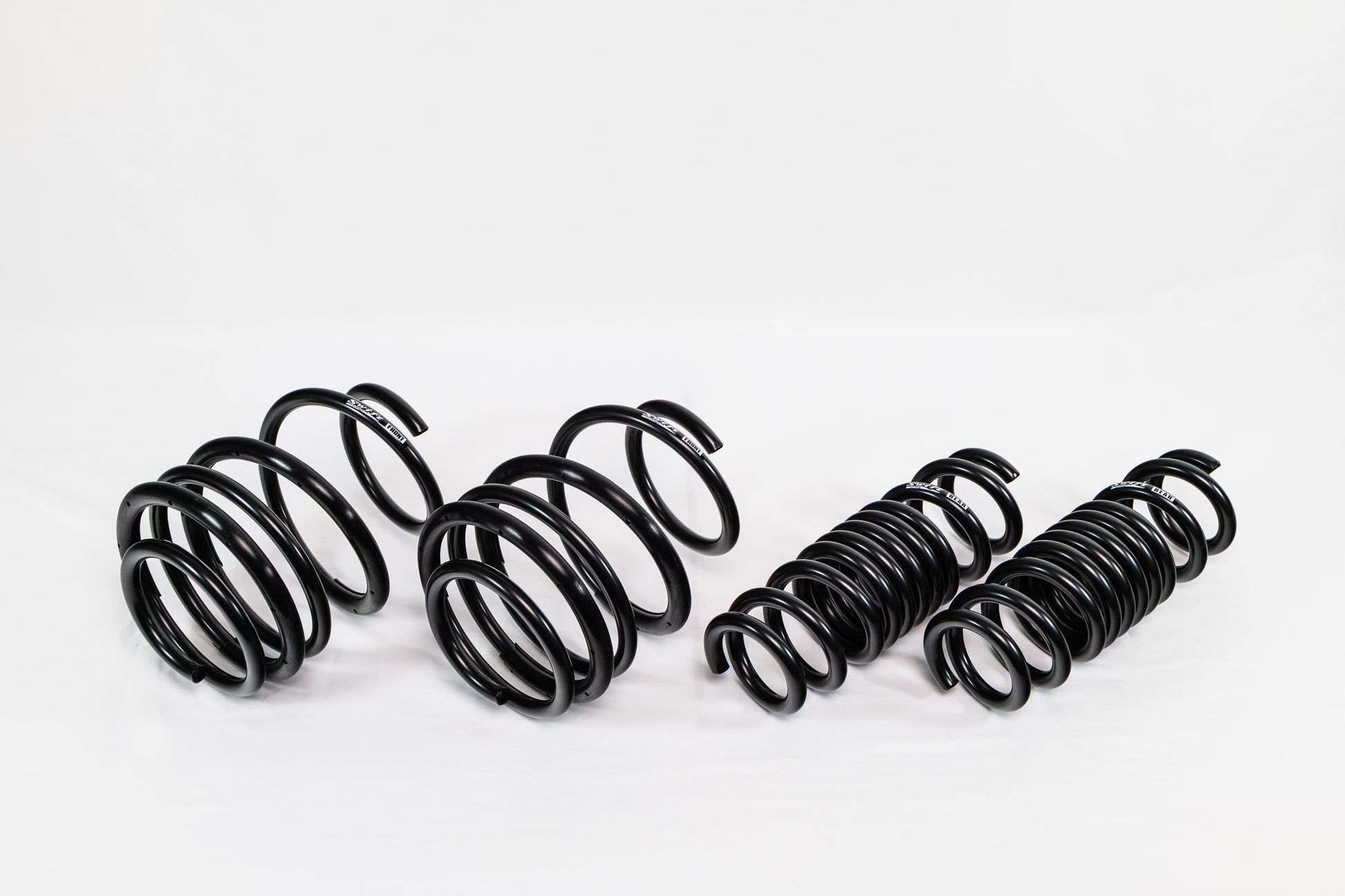 Swift Springs Suspension Spring Kit - Spec-R - Lowering - Front / Rear - Steel - Black Powder Coat - BMW M2 2023-26 -