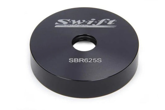 Swift Springs Spring Cup - Bump Stop - Steel - 2-1/2 in Springs - Aluminum - Black Anodized - Each